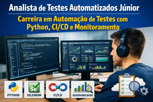 Analista de Testes Automatizados Júnior: Como Construir uma Carreira em Automação de Testes com Python, CI/CD e Observabilidade
