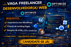 VAGA FREELANCER DE DESENVOLVEDOR WEB REMOTO: REQUISITOS, TECNOLOGIAS E COMO TRABALHAR COM WORDPRESS, LANDING PAGES E MARKETING DIGITAL