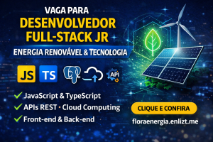 Desenvolvedor Full-Stack Júnior em Energia Renovável: Como Construir Carreira em Tecnologia Trabalhando com JavaScript, APIs e Cloud Computing