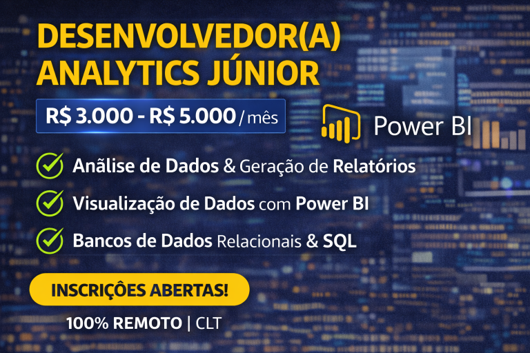 Desenvolvedor Analytics Júnior: Como Construir Carreira em Análise de Dados, Power BI e Business Intelligence