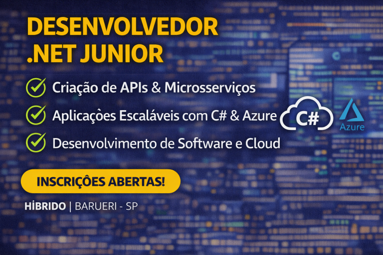 Desenvolvedor .NET Júnior: Como Construir Carreira Criando APIs, Microsserviços e Aplicações Escaláveis com C# e Cloud