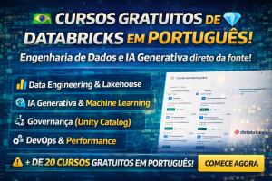 Cursos Gratuitos da Databricks em Português: Aprenda Engenharia de Dados, IA Generativa e Lakehouse com Treinamento Oficial da Plataforma