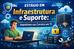 Oportunidade em Tecnologia: Como um Estágio em Infraestrutura e Suporte Pode Impulsionar sua Carreira em TI e Abrir Portas no Mercado Digital