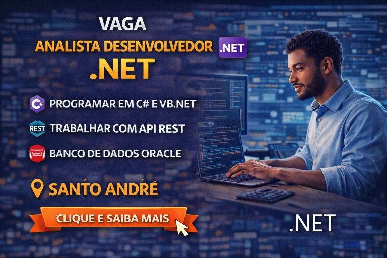 CARREIRA EM DESENVOLVIMENTO .NET: COMO A VAGA DE ANALISTA DESENVOLVEDOR .NET EM SANTO ANDRÉ PODE IMPULSIONAR SUA TRAJETÓRIA NA TECNOLOGIA