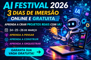 AI Festival 2026 da Tera: Aprenda a Criar Projetos Reais com Inteligência Artificial em 3 Dias de Imersão Online e Gratuita