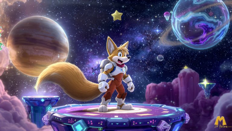 Fox McCloud Surpreende: Famoso Personagem de Star Fox Chega ao Filme Super Mario Galaxy