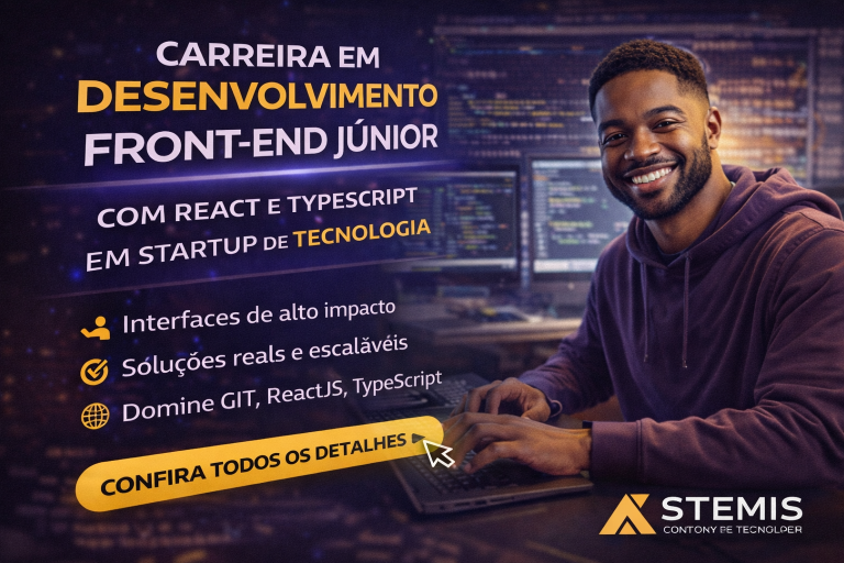 Como se Tornar um Desenvolvedor Front-End Júnior com React e TypeScript e Construir Interfaces de Alta Performance em Startups de Tecnologia