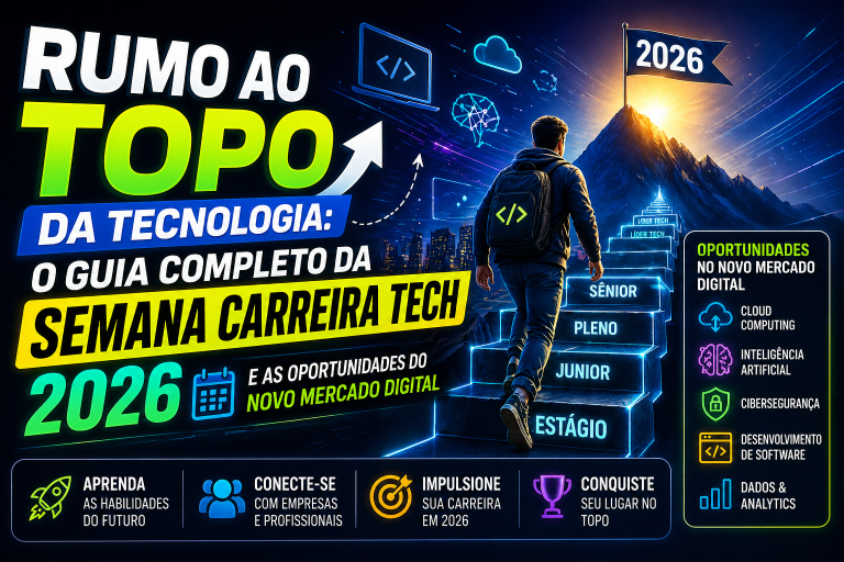 O MAPA DA MINA TECH EM 2026: DO ESTÁGIO AO PLENO, DESCUBRA AS MELHORES OPORTUNIDADES PARA IMPULSIONAR SUA CARREIRA NO DESENVOLVIMENTO DE SOFTWARE