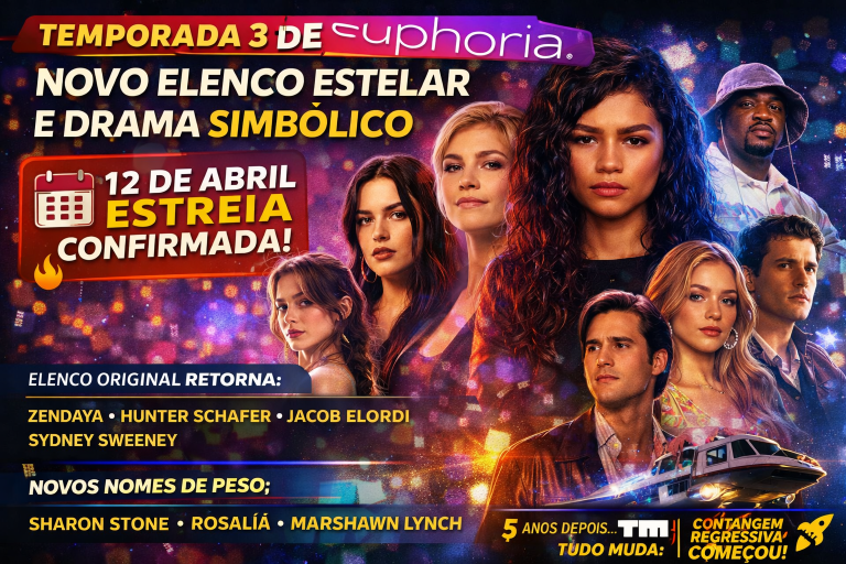 Euphoria 3ª Temporada: Novo Elenco Estelar, Salto Temporal e os Bastidores Conturbados que Moldaram o Futuro da Série