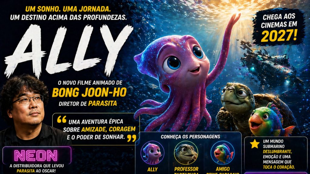 O DESPERTAR DAS PROFUNDEZAS: A JORNADA REVOLUCIONÁRIA DE BONG JOON-HO COM A ANIMAÇÃO ALLY EM 2027