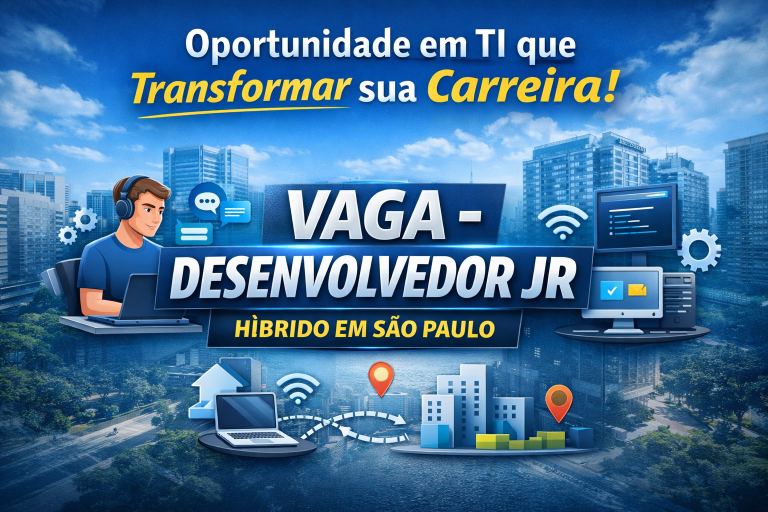Oportunidade em TI que Pode Transformar sua Carreira: Vaga de Desenvolvedor Jr com Atuação Híbrida em São Paulo