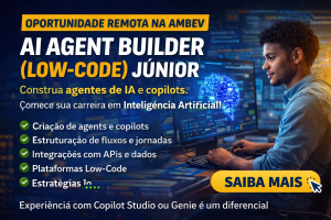 AI Agent Builder Júnior (Low-Code): Como Entrar na Nova Profissão em Inteligência Artificial que Está Transformando o Mercado Digital no Brasil