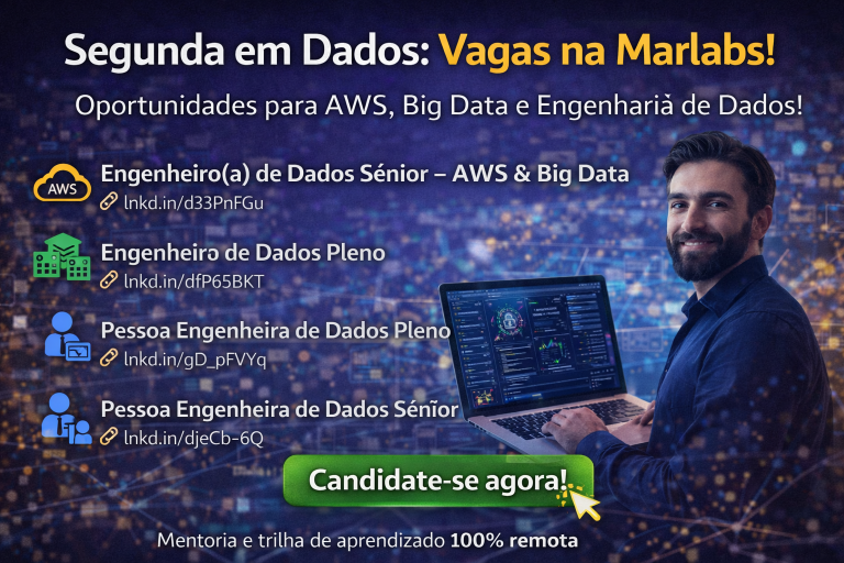 Carreiras em Dados na Marlabs: Como Vagas em Data Engineering, Big Data e AWS Estão Impulsionando Profissionais para Projetos Globais e Alto Crescimento
