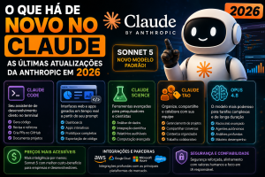 O que há de novo no Claude em 2026: todas as novidades da Anthropic