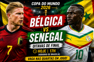 Bélgica e Senegal duelam por vaga nas oitavas da Copa do Mundo de 2026