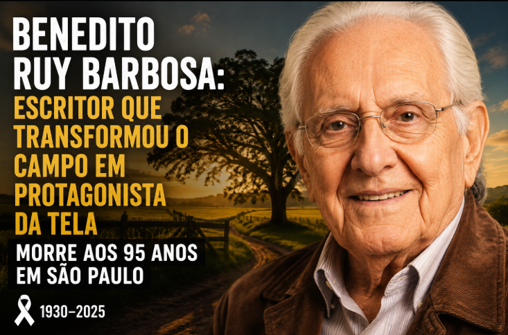 Benedito Ruy Barbosa: escritor que transformou o campo em protagonista da tela morre aos 95 anos em São Paulo