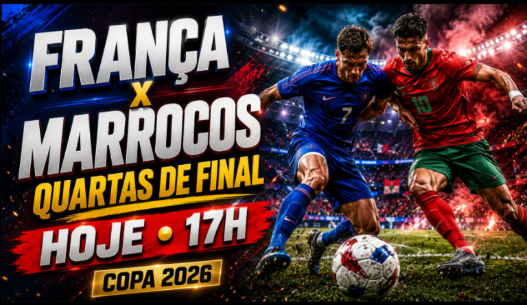 França x Marrocos: onde assistir, horário, escalações e tudo sobre as quartas de final da Copa do Mundo 2026