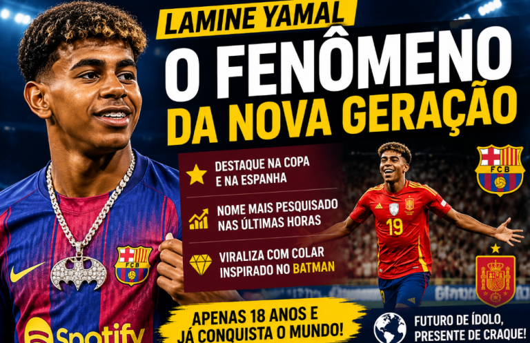 Lamine Yamal vive explosão de popularidade e confirma status de principal estrela da nova geração do futebol