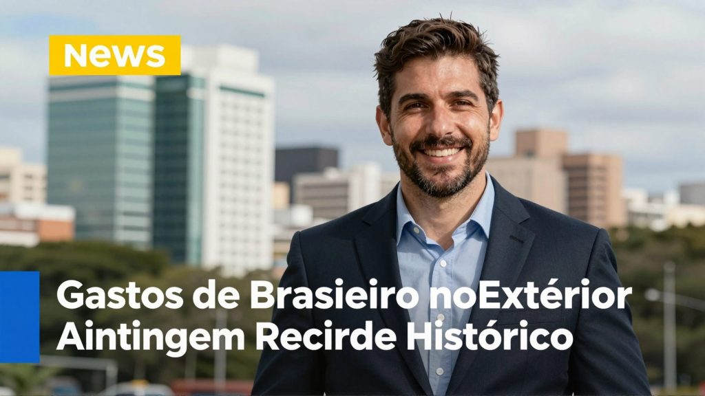Gastos de Brasileiros no Exterior Atingem Recorde Histórico no Primeiro Semestre