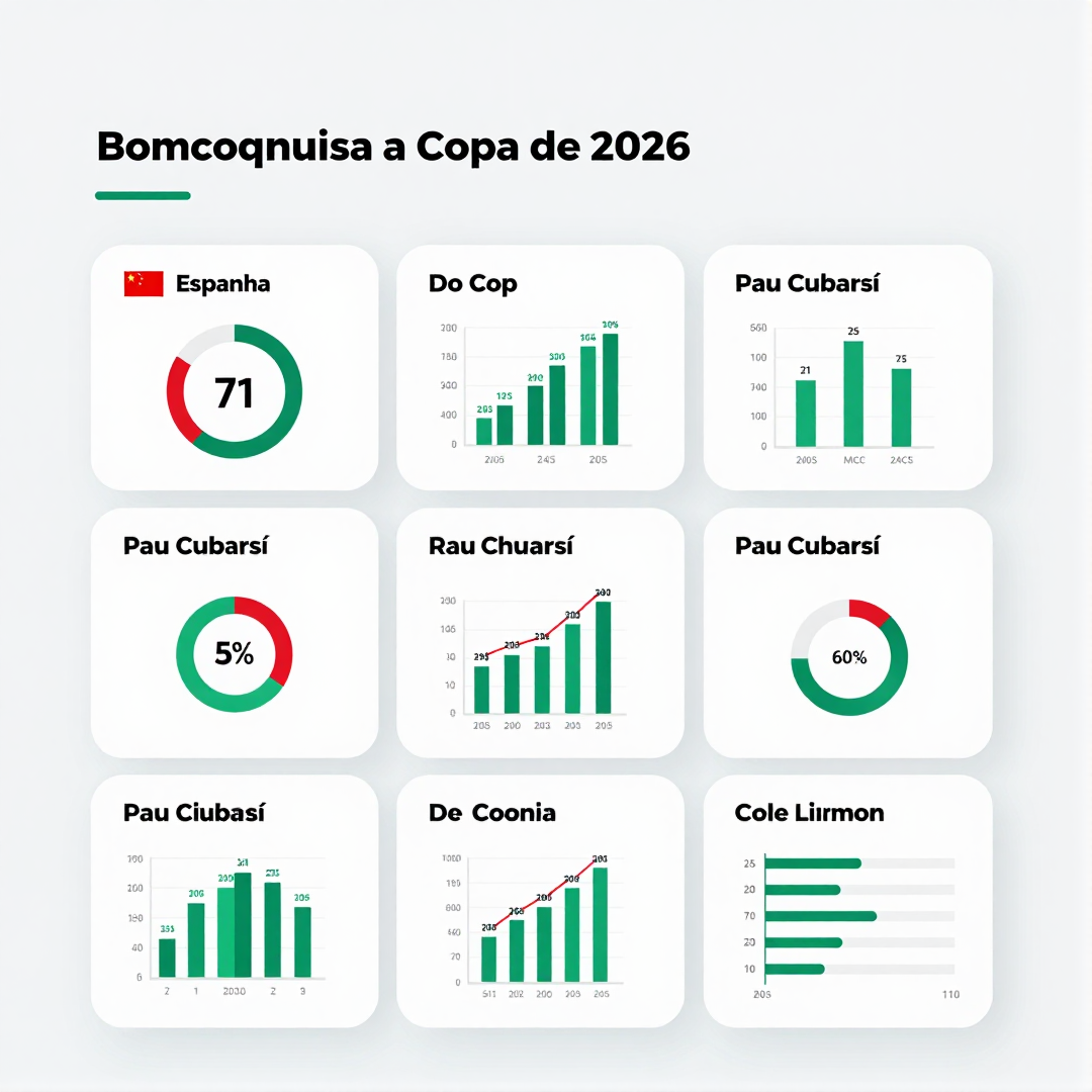 Infográfico - Espanha conquista a Copa de 2026 e Pau Cubarsí se torna o centro do mercado mundial