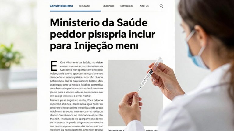 Ministério da Saúde prepara pedido para incluir injeção mensal contra HIV no SUS brasileiro