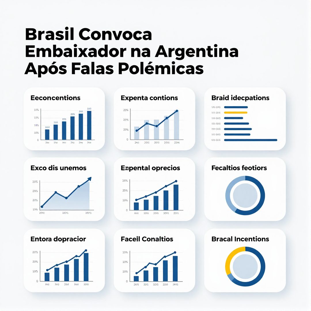 Infográfico - Brasil Convoca Embaixador na Argentina Após Falas Polêmicas de Milei no Evento do PL