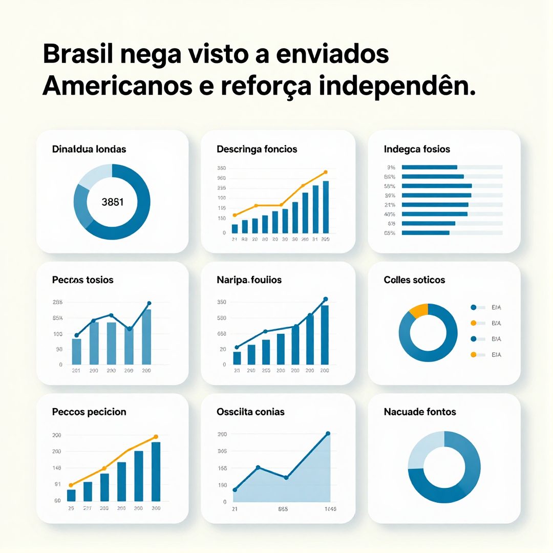 Infográfico - Brasil nega visto a enviados americanos e reforça independência do sistema eleitoral