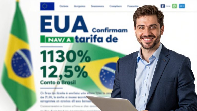 EUA Confirmam Nova Tarifa de 12,5% Contra o Brasil: Impactos na Economia e Reação do governo