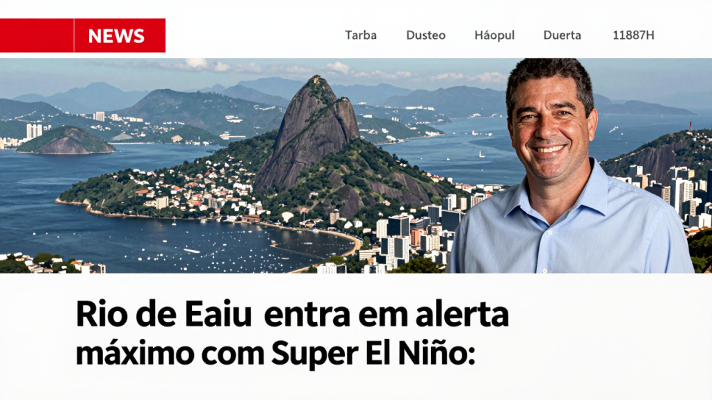 Rio de Janeiro entra em alerta máximo com Super El Niño: prefeitura antecipa mobilização e população teme nova tragédia