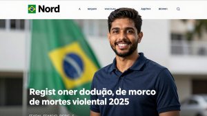Brasil registra redução de mortes violentas em 2025 e o Nordeste ancora o ranking das maiores cidades