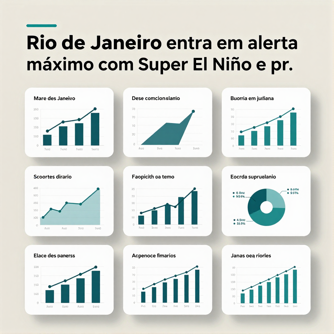 Infográfico - Rio de Janeiro entra em alerta máximo com Super El Niño e prefeitura antecipa operações de verão