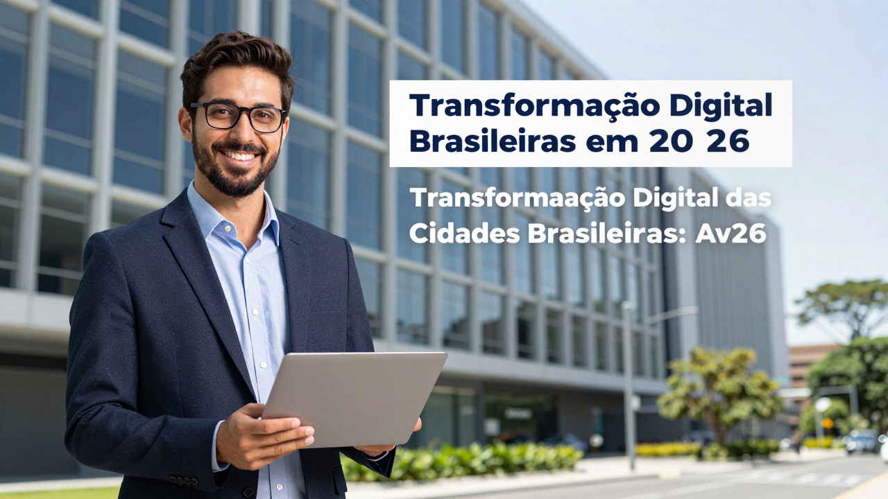 Transformação Digital das Cidades Brasileiras em 2026: Avanços Estruturais e Novos Desafios Urbanos