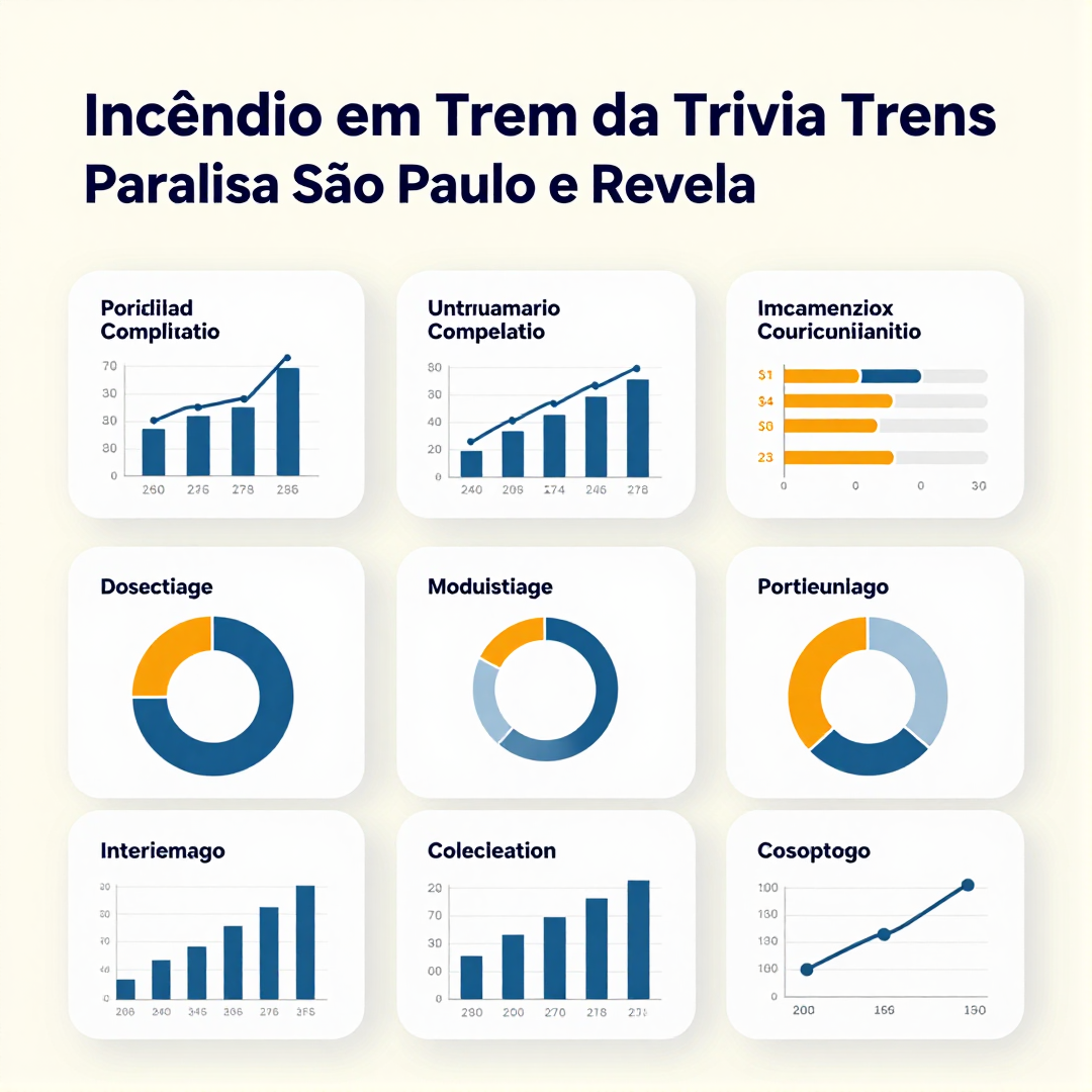 Infográfico - Incêndio em Trem da Trivia Trens Paralisa São Paulo e Revela Falhas na Mobilidade Urbana