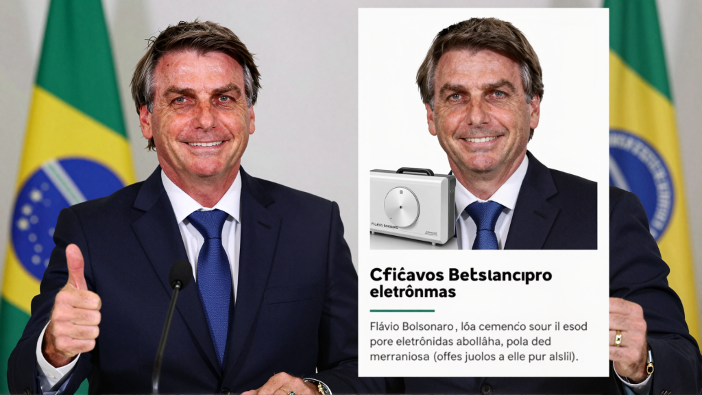 Flávio Bolsonaro cita dados falsos sobre urnas eletrônicas e TSE reage: ministros analisam punição