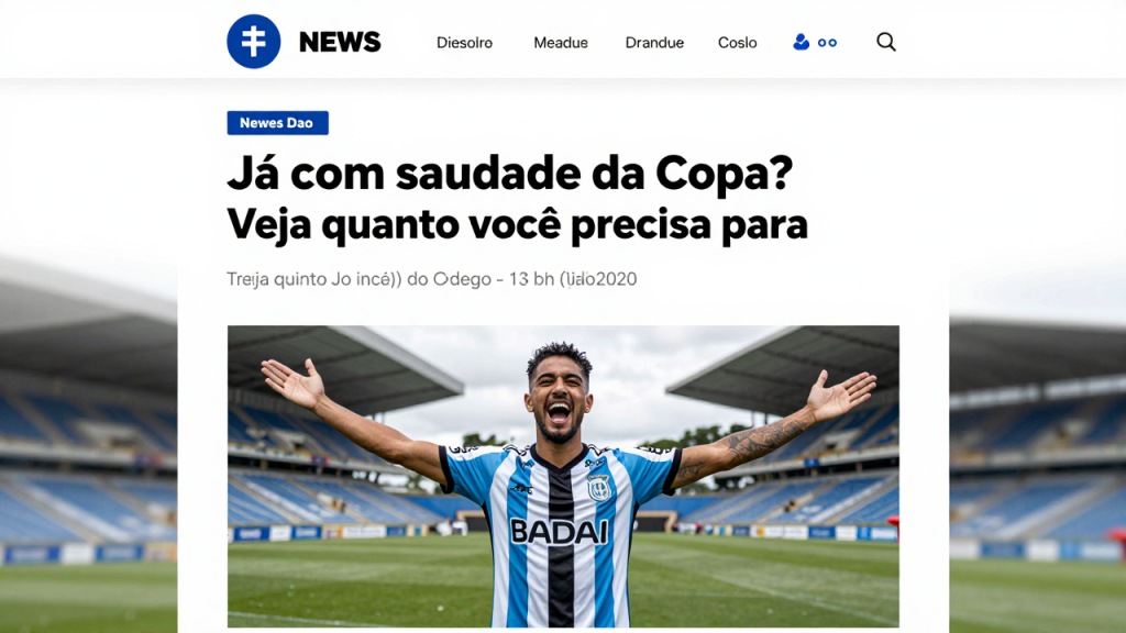 Já com saudade da Copa? Veja quanto você precisa para ir para a Copa de 2030
