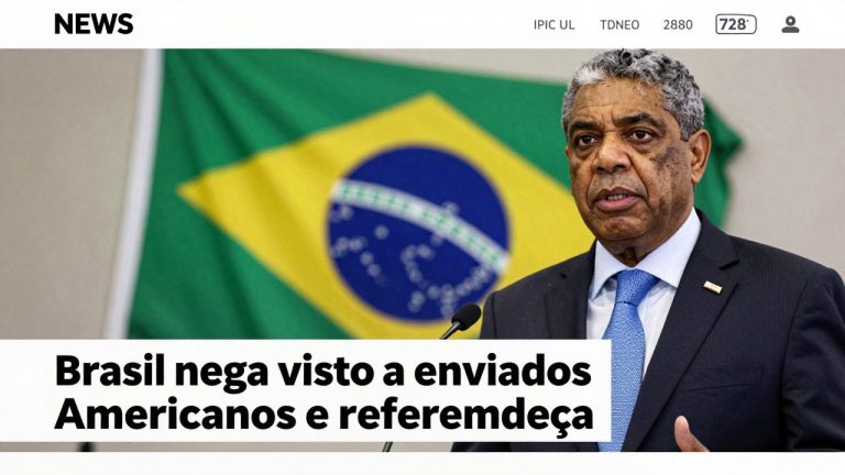 Brasil nega visto a enviados americanos e reforça independência do sistema eleitoral