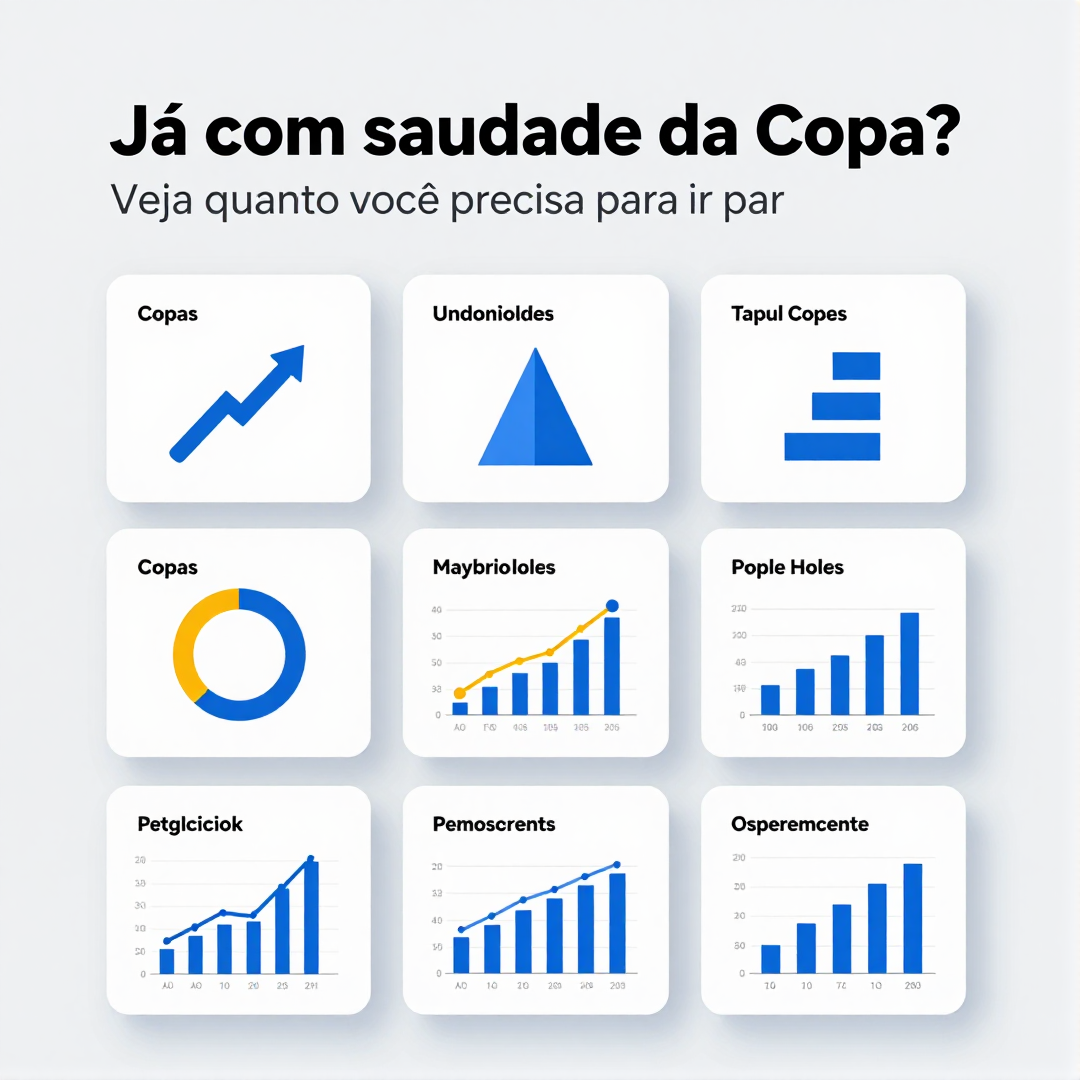 Infográfico - Já com saudade da Copa? Veja quanto você precisa para ir para a Copa de 2030