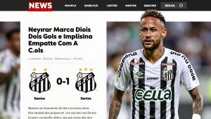 Neymar Marca Dois Gols e Impulsiona Santos no Empate com a Chapecoense
