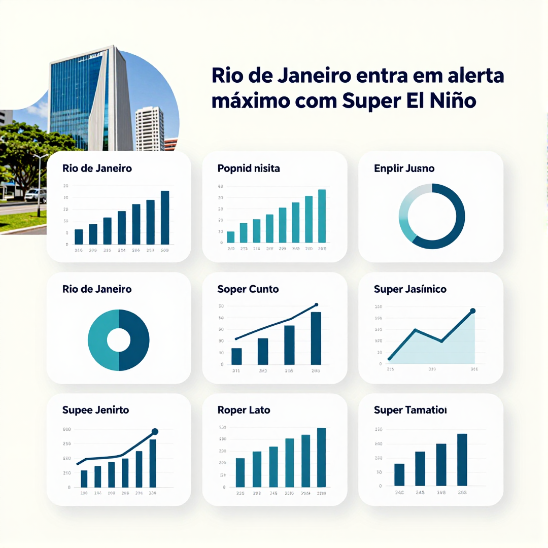 Infográfico - Rio de Janeiro entra em alerta máximo com Super El Niño: prefeitura antecipa mobilização e população teme nova tragédia