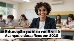 Educação pública no Brasil: avanços e desafios em 2026
