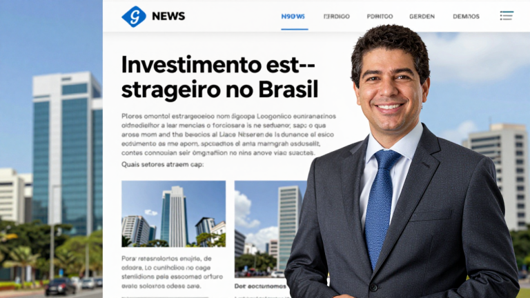 Investimento estrangeiro no Brasil: quais setores atraem capital