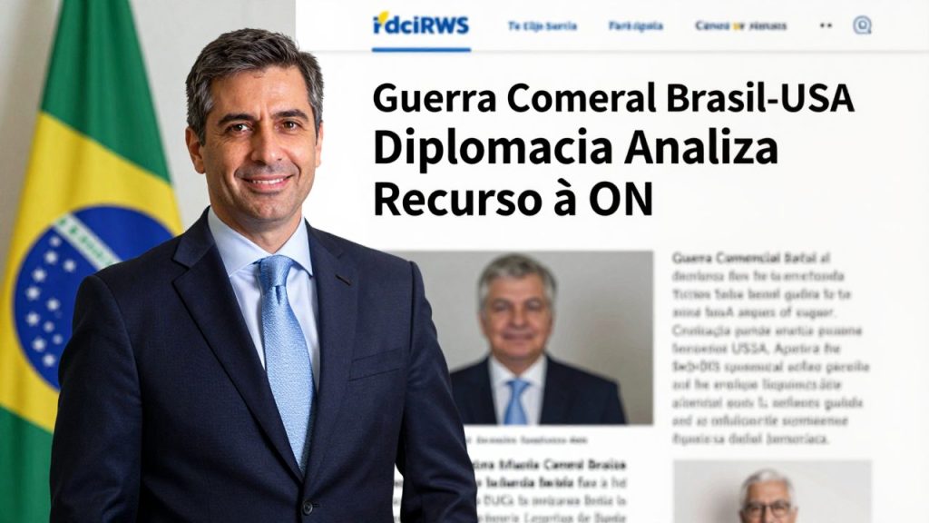 Guerra Comercial Brasil-EUA: Diplomacia Analisa Recurso à OMC Após Novo “Tarifaço” Americano