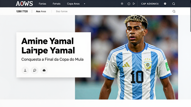 Aos 19 Anos, Lamine Yamal Conquista a Final da Copa do Mundo com Talento e Personalidade