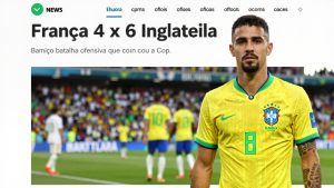 França 4 x 6 Inglaterra: a batalha ofensiva que marcou a Copa do Mundo 2026