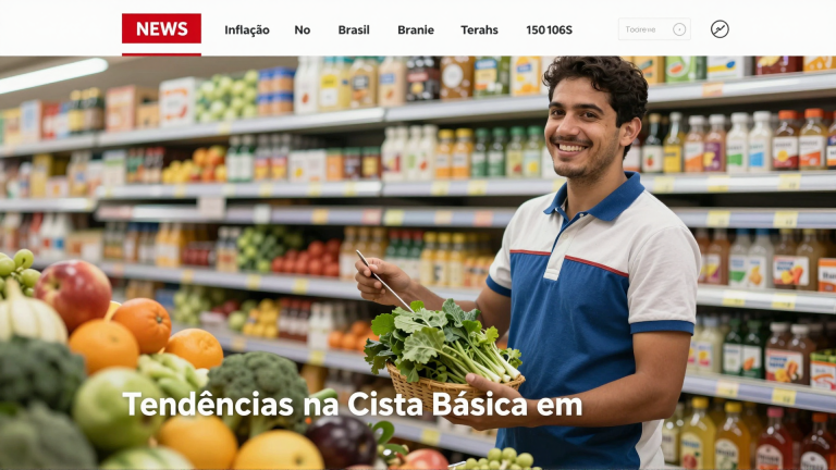 Inflação no Brasil: Tendências e Impacto na Cesta Básica em Julho de 2026