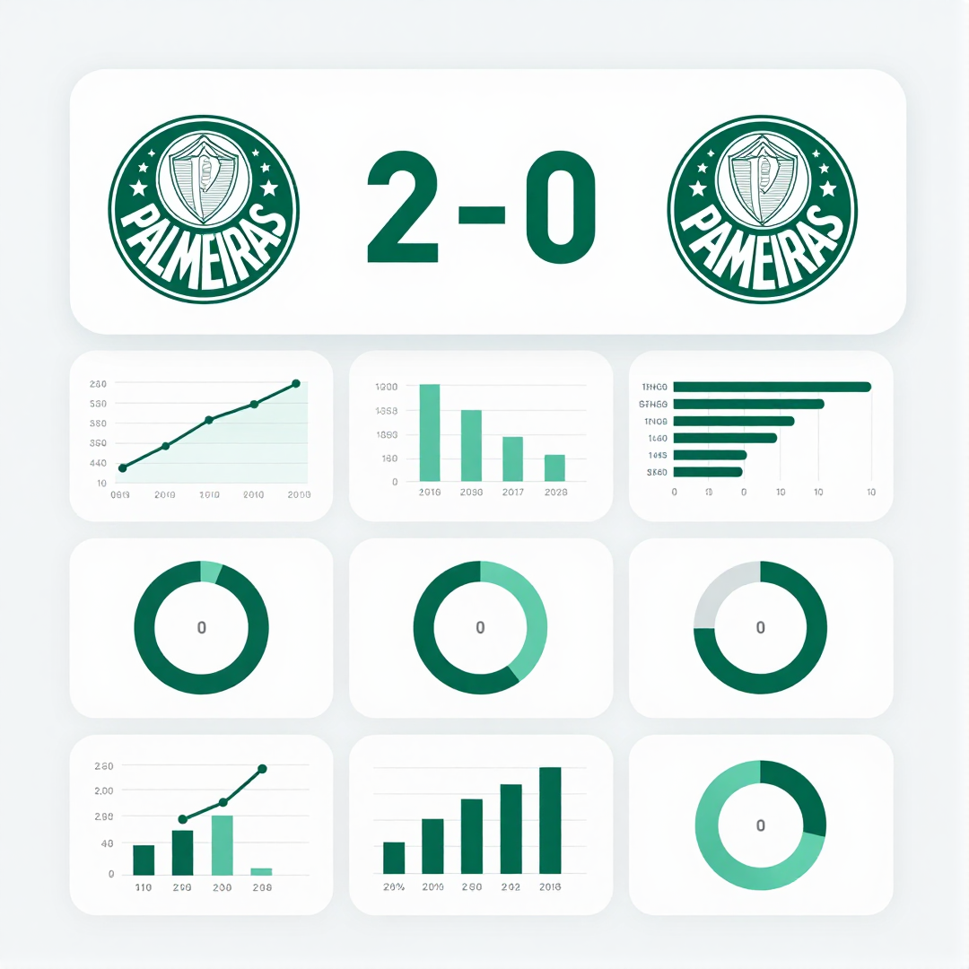 Infográfico - Palmeiras vence o Coritiba por 2 a 0 com dueto de Maurício e se mantém líder do Brasileirão