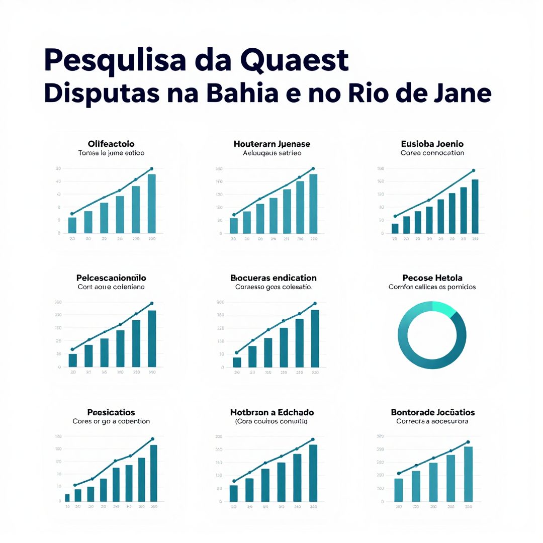 Infográfico - Pesquisa da Quaest Mapeia Disputas na Bahia e no Rio de Janeiro e Antecipa Cenário Eleitoral