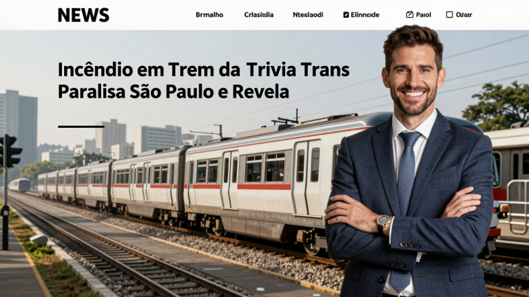 Incêndio em Trem da Trivia Trens Paralisa São Paulo e Revela Falhas na Mobilidade Urbana
