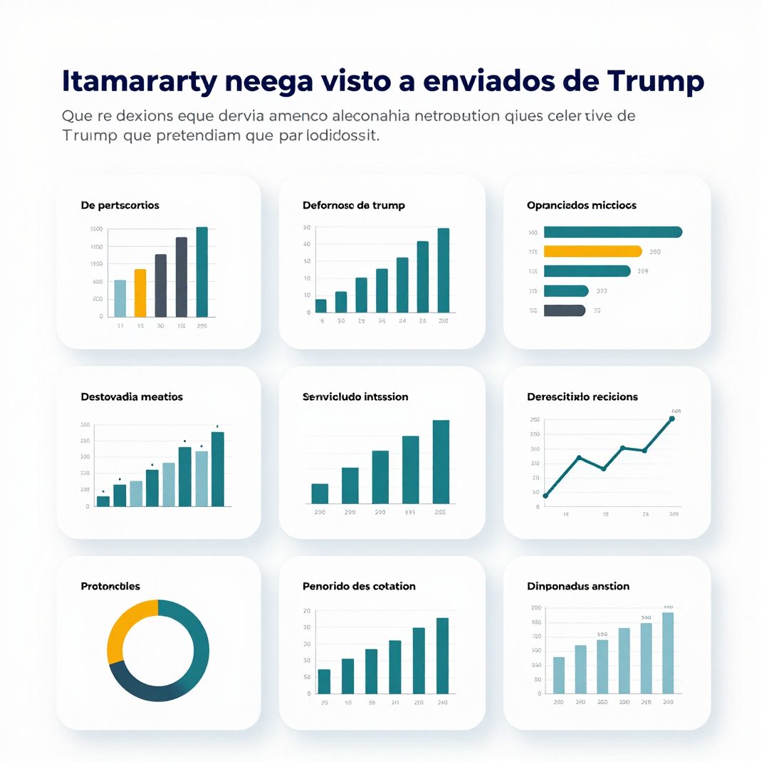 Infográfico - Itamaraty nega visto a enviados de Trump que pretendiam questionar o sistema eleitoral do Brasil