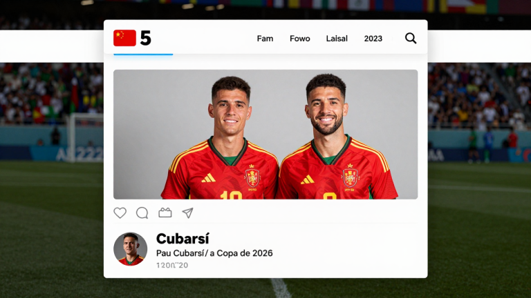 Espanha conquista a Copa de 2026 e Pau Cubarsí se torna o centro do mercado mundial